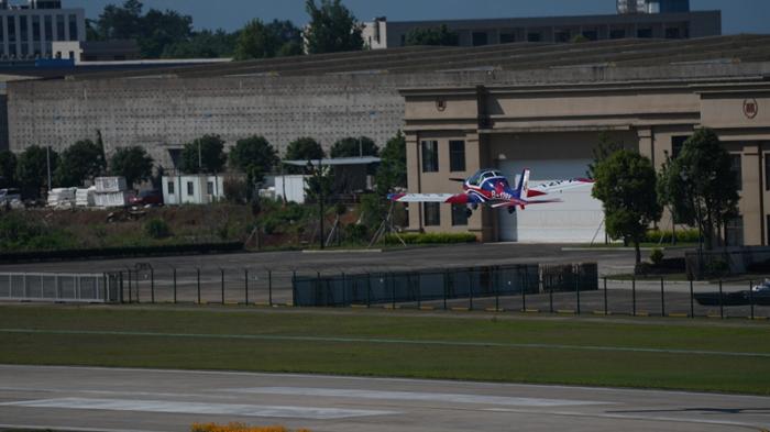 新昌万丰航空小镇举行的第二届全国轻型飞机锦