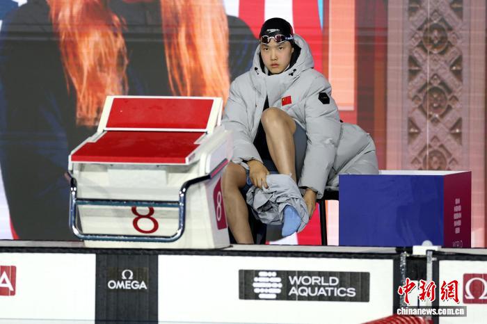 12岁小将于子迪世锦赛蝶泳摘银创个人最佳